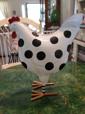 Mackenzie Childs Metal Dot Chicken